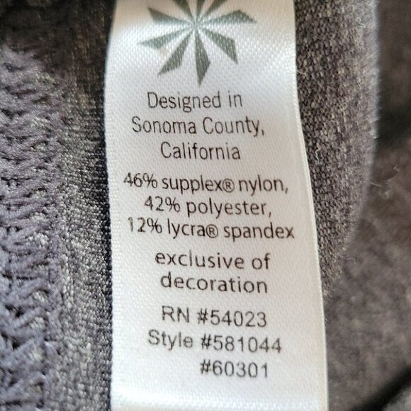 Athleta Straight Leg Crop Leggings Gray Size Medium - Picture 7 of 9